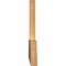 Ekena Millwork Portland Smooth Timber Gable Bracket, Western Red Cedar, 96"W x 16"H x 1 1/2"D x 5 1/2"F, 4/12 Pitch GBW096X16X0206POR00SWR - alternate 2